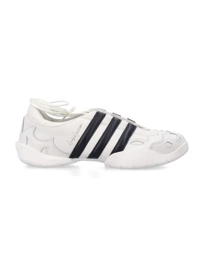 Y-3 Regu Mary Jane White Leather Shoes