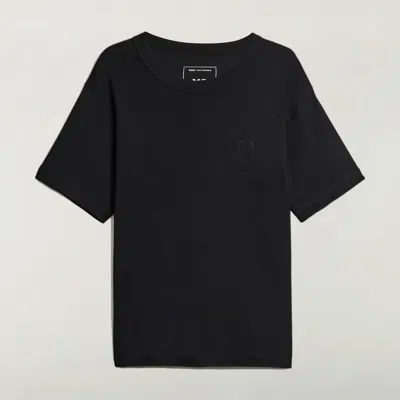 Y-3 Slim Short Sleeve T-shirt In Black