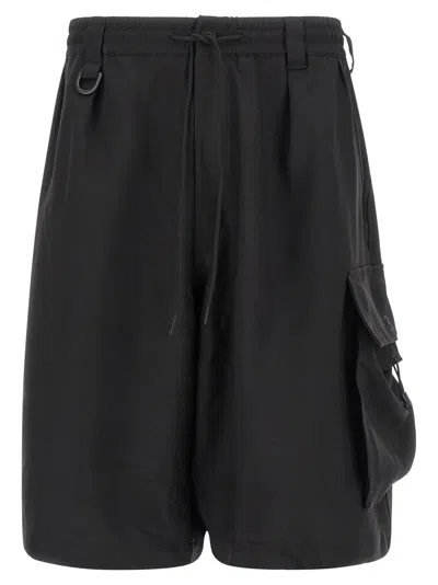 Y-3 ' Sport Uniform' Short Cargo Shorts In Black