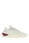 Y3 Yamamoto Chalk Fabric And Leather Y-3 Kaiwa Sneakers In Multi