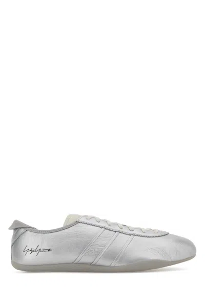 Y3 Yamamoto Unisex Tokyo Leather Sneaker In Silver