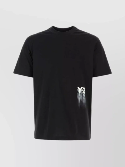 Y3 Yamamoto Versatile Crew Neck T-shirt In Black