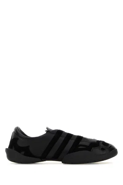 Y3 Yamamoto Y-style Leather Regu 2002 Sneaker For Unisex In Black