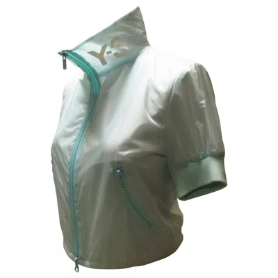 Pre-owned Y-3 Yohji Yamamoto Mint Cheerleader Jacket In Gray