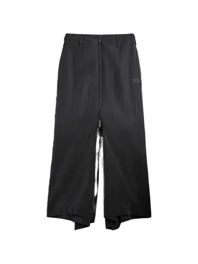 Y-3 Zip Trousers In Black