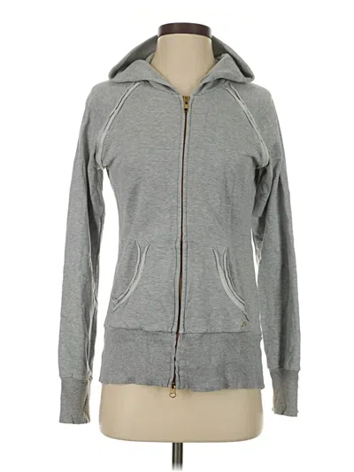Pre-owned Y-3 Zip Up Hoodie In Gray