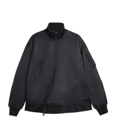 Y-3 Zip-up Bomber Jacket In Black