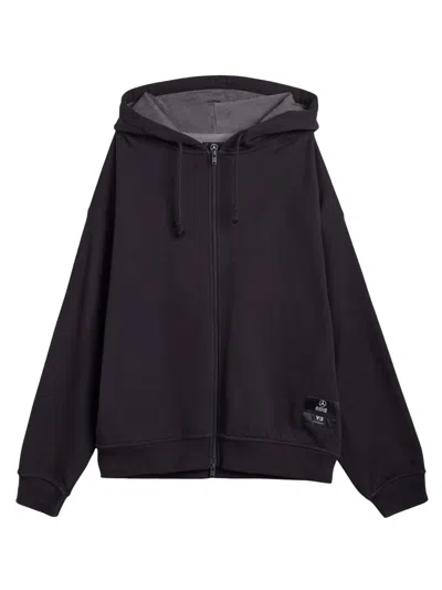 Y-3 Zip-up Sweatshirt In Black