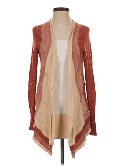 Pre-owned Ya Los Angeles Cardigan Sweater In Tan