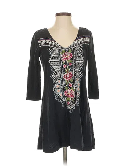 Pre-owned Ya Los Angeles Casual Dress In Black