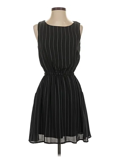 Pre-owned Ya Los Angeles Casual Dress In Black