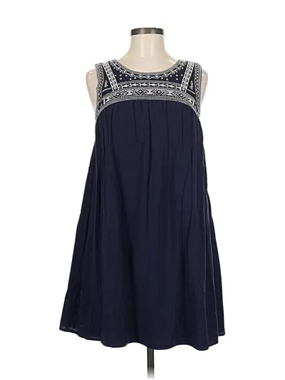 Pre-owned Ya Los Angeles Casual Dress In Blue