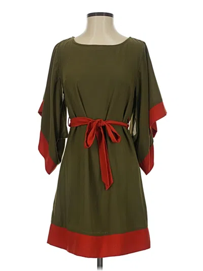 Pre-owned Ya Los Angeles Casual Dress In Green