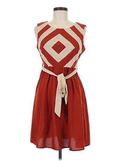 Pre-owned Ya Los Angeles Casual Dress In Red