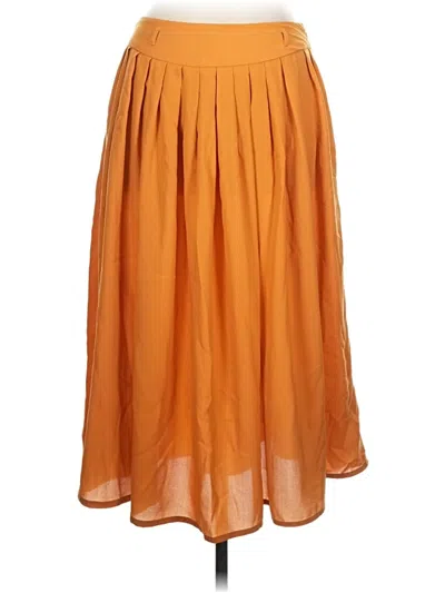 Pre-owned Ya Los Angeles Casual Skirt In Orange