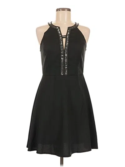 Pre-owned Ya Los Angeles Cocktail Dress In Black