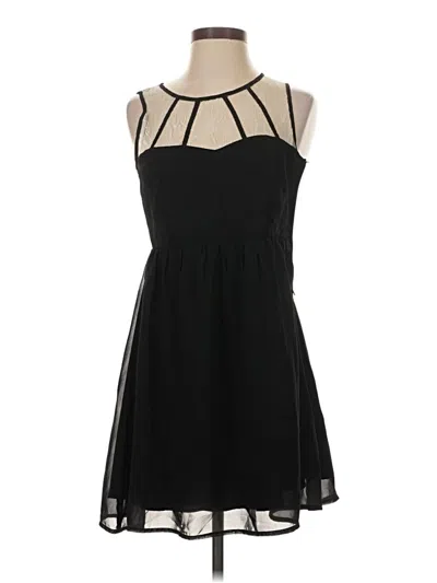 Pre-owned Ya Los Angeles Cocktail Dress In Black