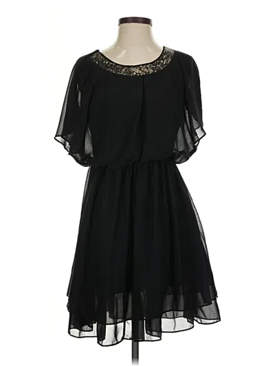 Pre-owned Ya Los Angeles Cocktail Dress In Black