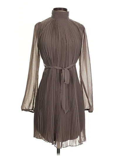 Pre-owned Ya Los Angeles Cocktail Dress In Brown