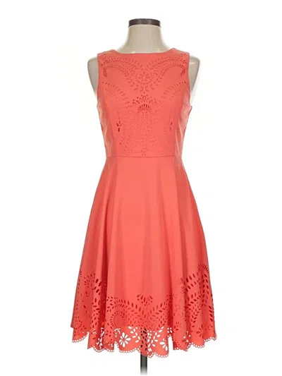 Pre-owned Ya Los Angeles Cocktail Dress In Orange