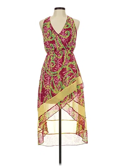 Pre-owned Ya Los Angeles Cocktail Dress In Pink
