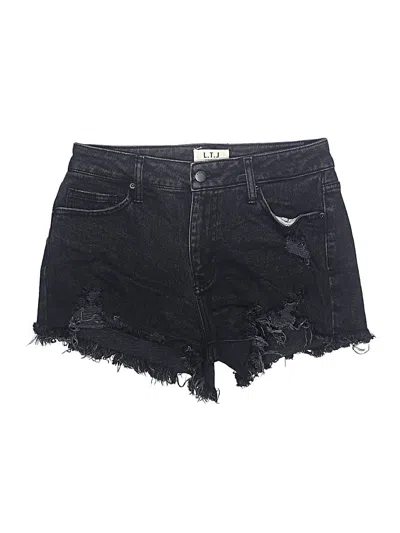 Pre-owned Ya Los Angeles Denim Shorts In Black