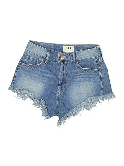 Pre-owned Ya Los Angeles Denim Shorts In Blue