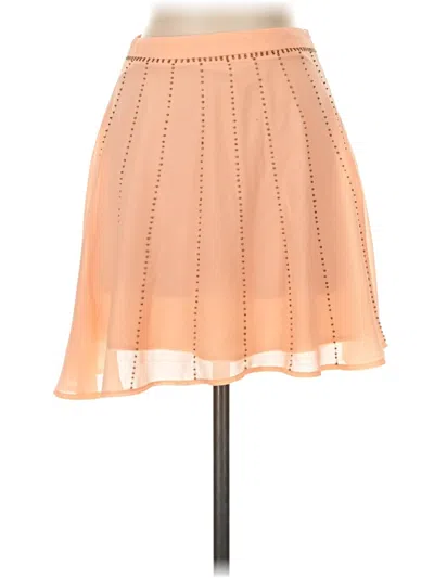 Pre-owned Ya Los Angeles Formal Skirt In Orange