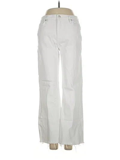 Pre-owned Ya Los Angeles Jeans In Ivory