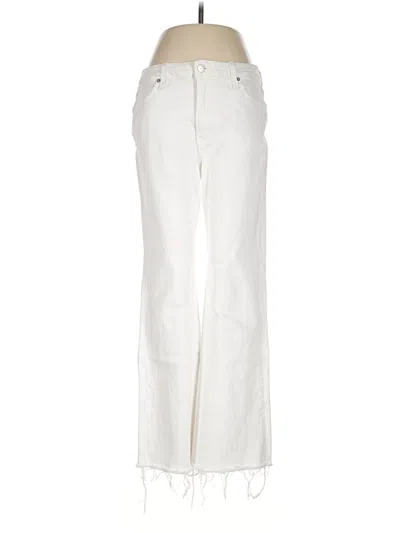 Pre-owned Ya Los Angeles Jeans In Ivory