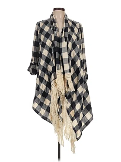 Pre-owned Ya Los Angeles Kimono In Ivory