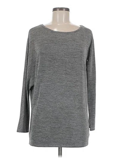 Pre-owned Ya Los Angeles Long Sleeve T-shirt In Gray
