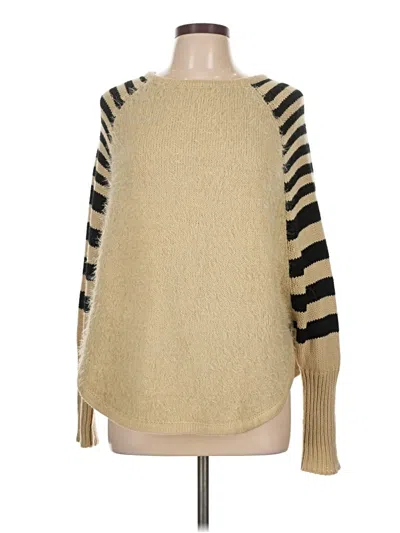 Pre-owned Ya Los Angeles Pullover Sweater In Tan