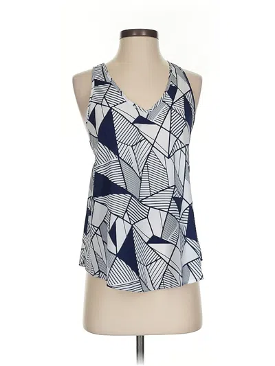Pre-owned Ya Los Angeles Sleeveless Blouse In Blue