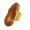 Yaa Yaa London Women's Brown / Gold / Yellow Ultra Mega Caramel Gemstone Adjustable Ring In Multi