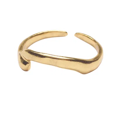Yaa Yaa London Women's Little Hug Gold Vermeil Ring