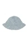 Yaarn Sunhat Sienna 6-12m 12-18m In Blue