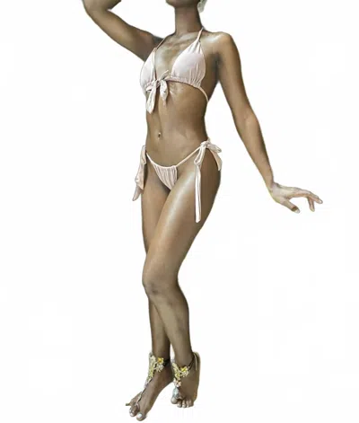 Yacht Club Access Angola Bikini Swim Set In Nude