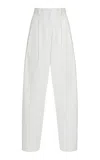 Yaitte Berlin Cotton-drill Trousers In White