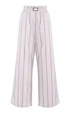 Yaitte Janeiro Cotton Trousers In Neutral