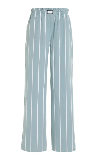 Yaitte Janiero Cotton Trousers In Blue
