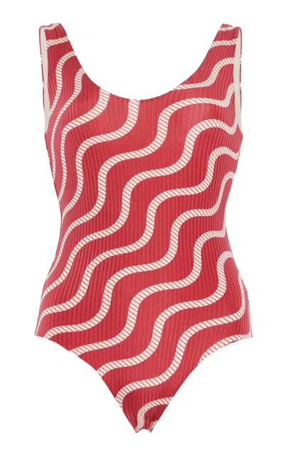 Yaitte Mar One-piece Swimsuit In Red