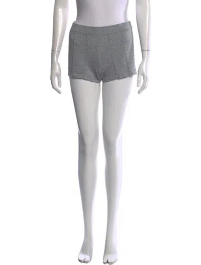 Pre-owned Yaitte Mini Shorts In White
