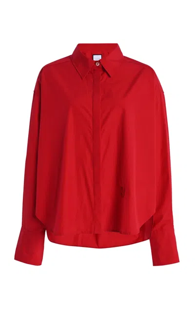 Yaitte Palma Cotton Shirt In Red
