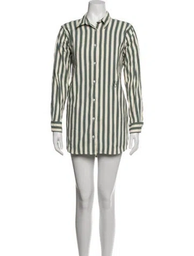 Pre-owned Yaitte Striped Pajamas In Multicolor