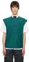 Yaku Blue Fossil Tank Top In Teal