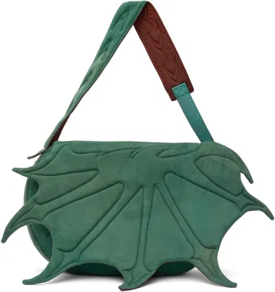 Yaku Blue Wingventory Bag In Teal