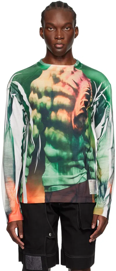 Yaku Green 3000ad Kojo Long Sleeve T-shirt