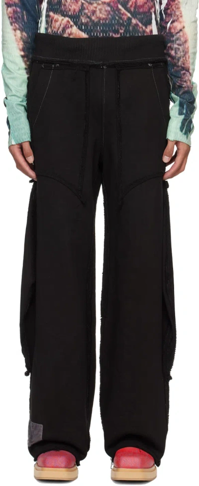 Yaku Ssense Exclusive Black Ralien Sweatpants
