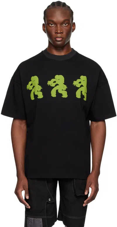 Yaku Ssense Exclusive Black Signature T-shirt